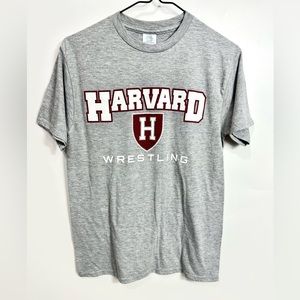 HARVARD Wrestling  Soft T-shirt Adults Light Gray Size Small